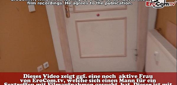 DEUTSCHE NUTTE BESTELLT - Blonde Fitness schlampe macht hausbesuch beim User POV
